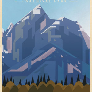 Grand Teton National Park Illustration