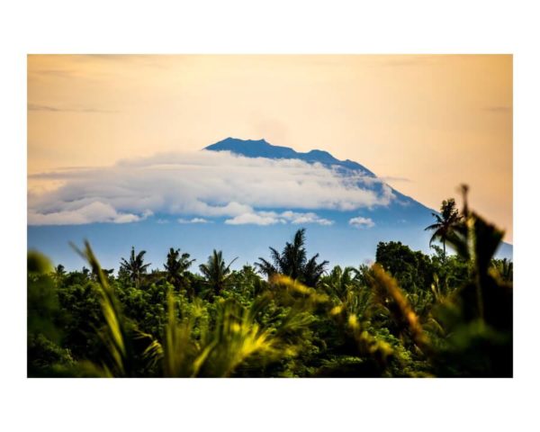 Mount Agung Volcano In Bali Indonesia