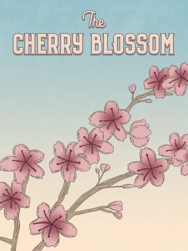 Cherry Blossom Illustration