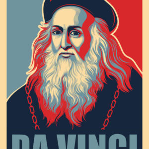 Da Vinci Illustration Wall Art