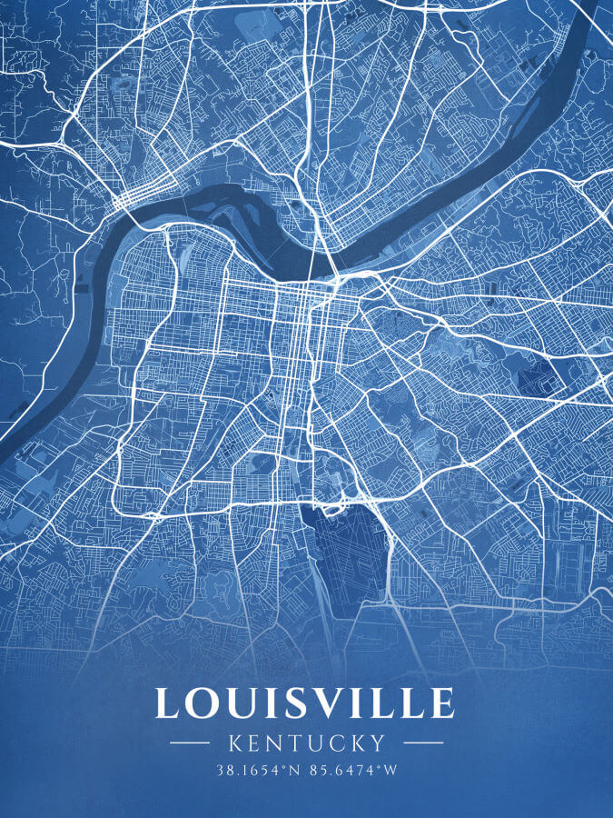 Louisville Blueprint Map
