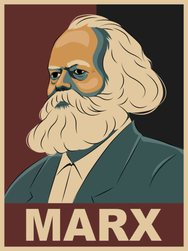 Marx Illustration Wall Art