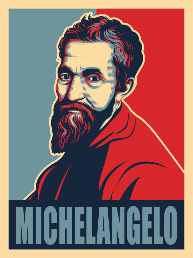 Michelangelo Poster