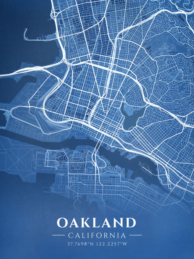 Oakland Blueprint Map