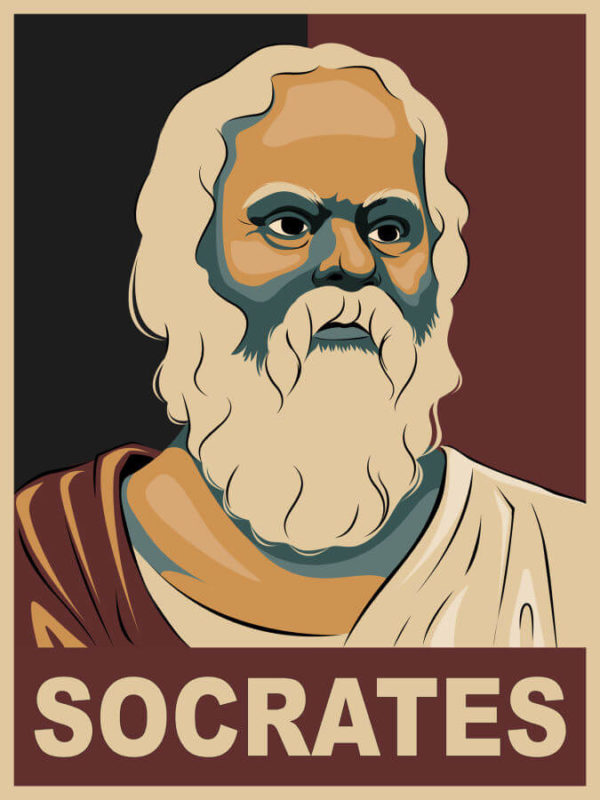 Socrates Illustration Wall Art