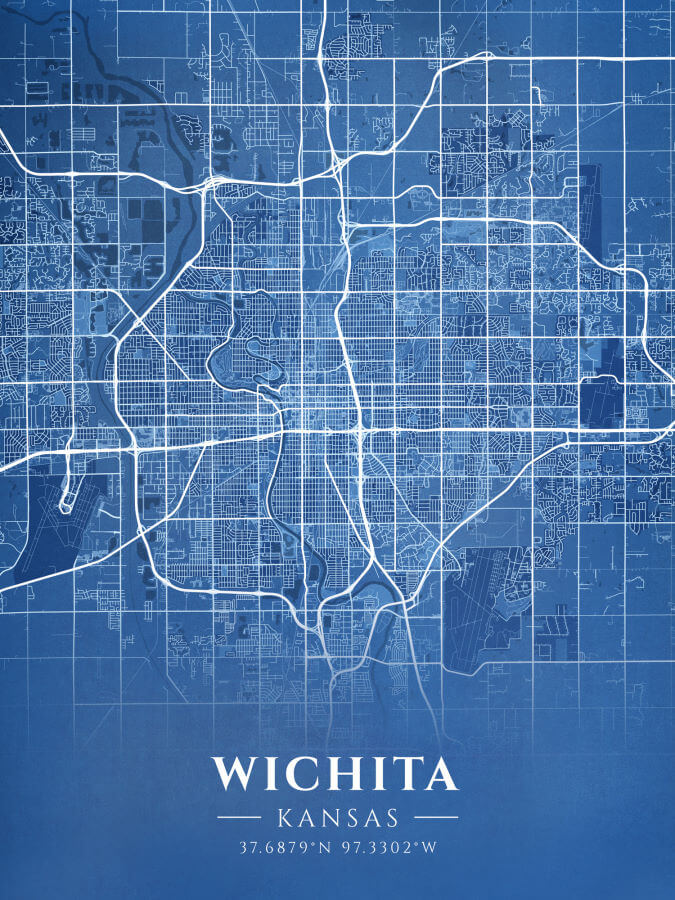 Wichita Blueprint Map