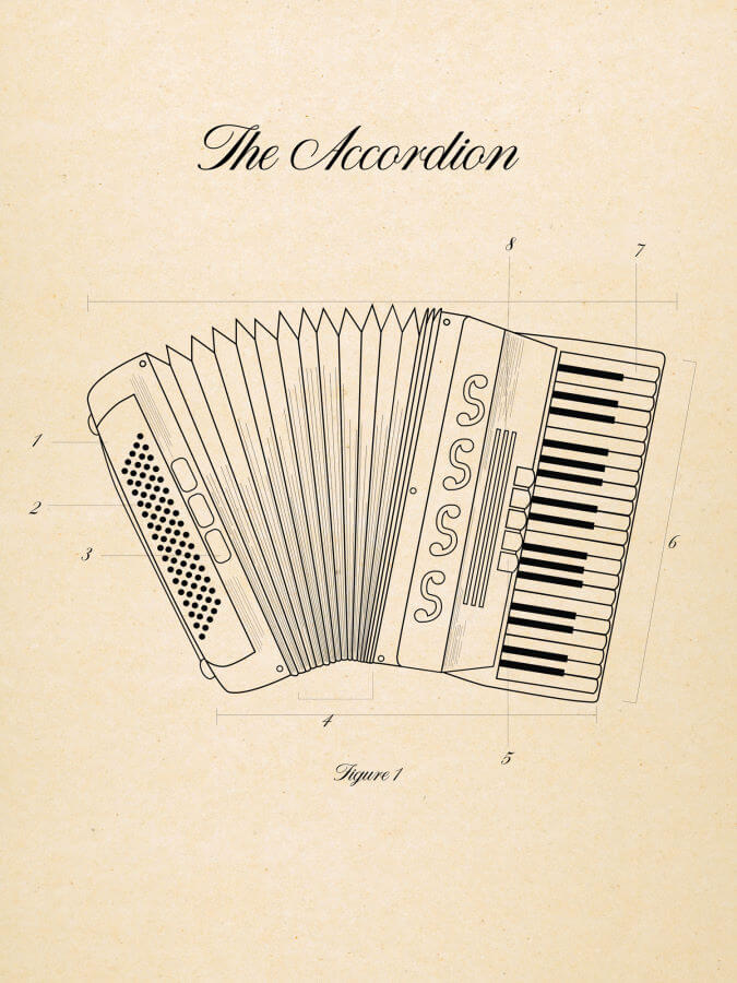 Accordion Poster Paper Style