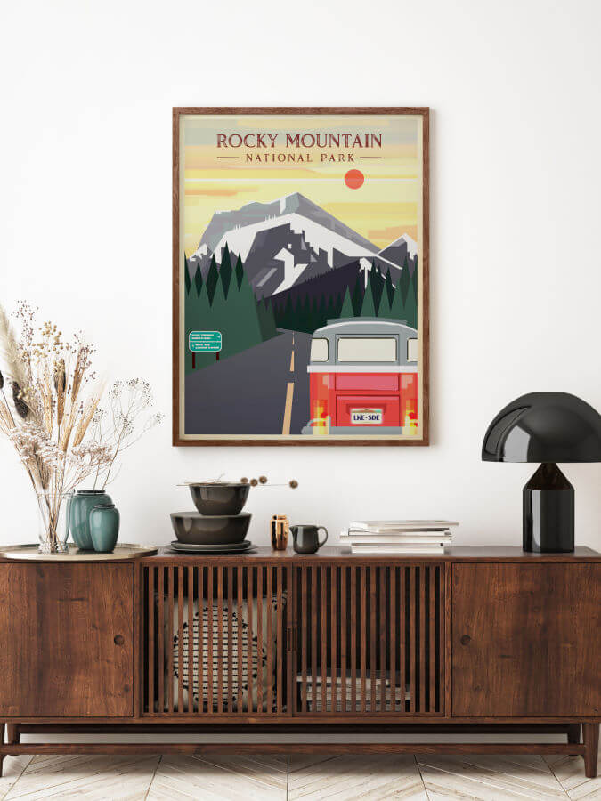 Rocky Mountain National Park Poster