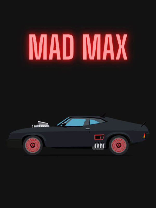 Pursuit Special Mad Max Black Background