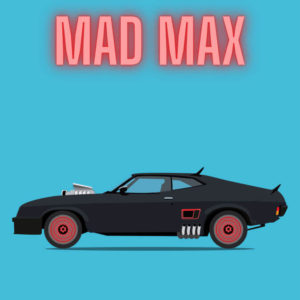 Pursuit Special Mad Max Blue Background