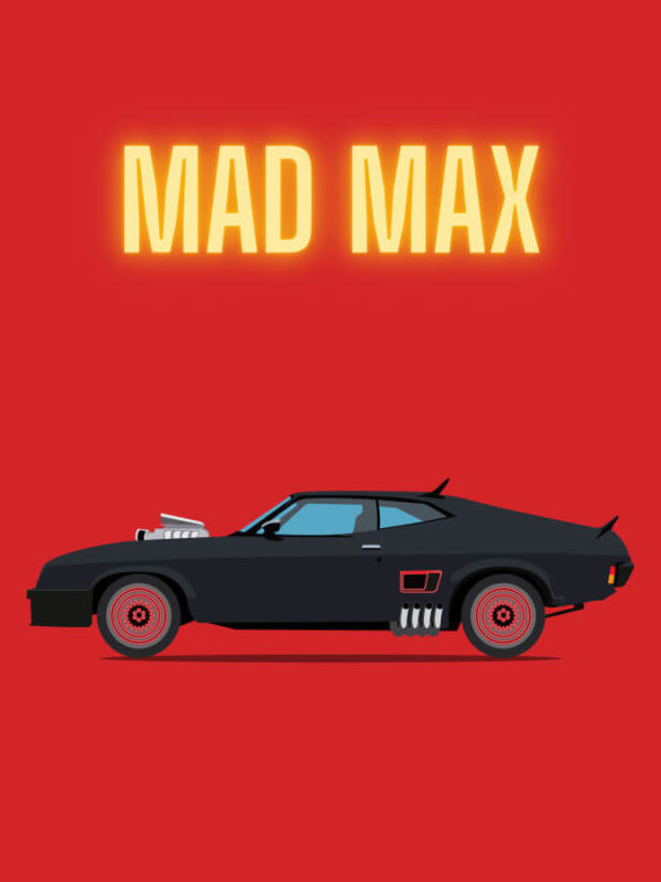 Pursuit Special Mad Max Red Background