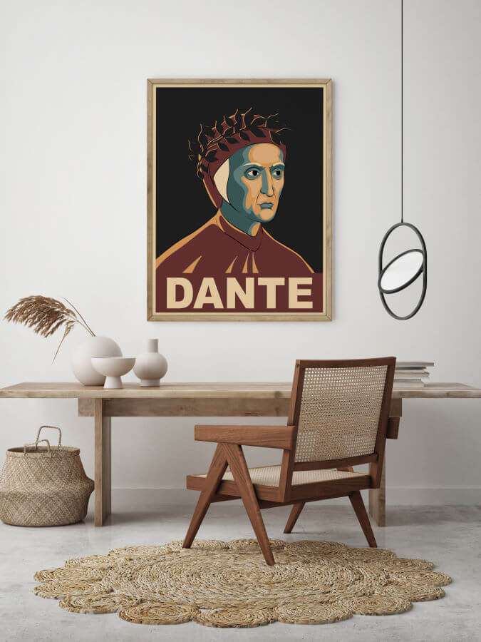 Dante Philosopher Poster