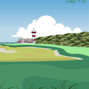 Poster of Harbour Town Golf Links 18th Hole