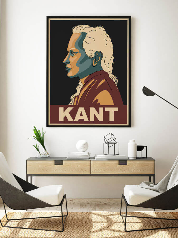 Kant Philosopher Poster