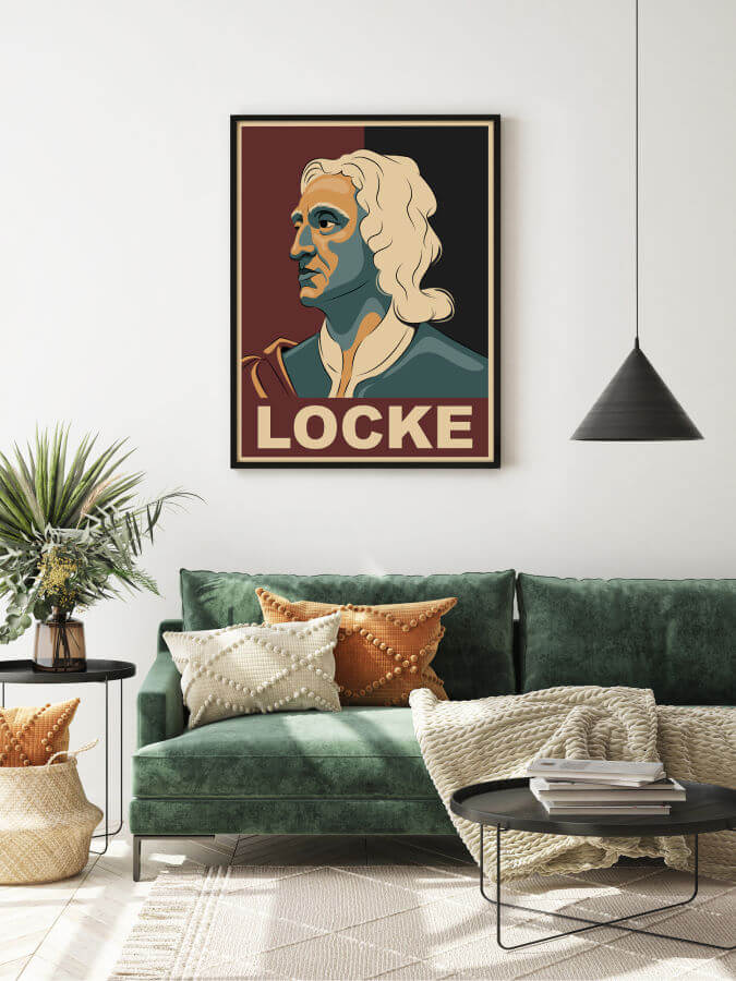 Locke Philosopher Poster