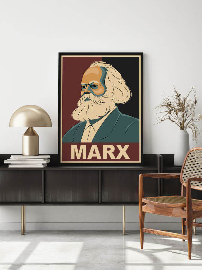 Marx Philosopher Poster