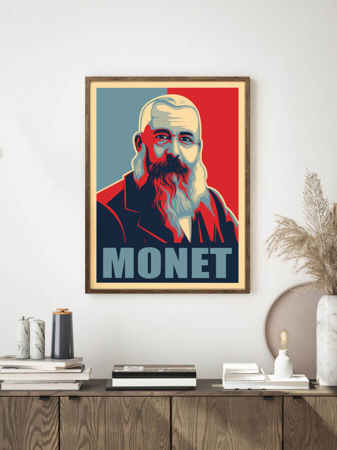 Monet Famous Artist Poster