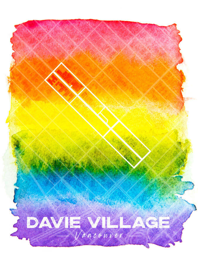 Davie Village Map Poster