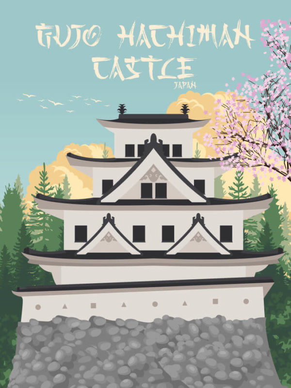 Gujo Hachiman Castle Poster Cool