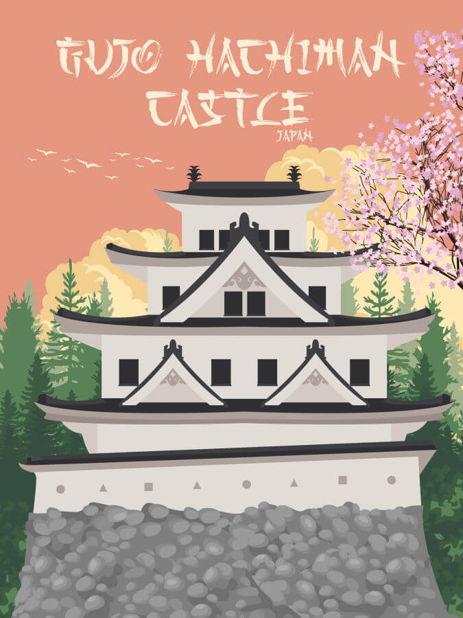 Gujo Hachiman Castle Poster
