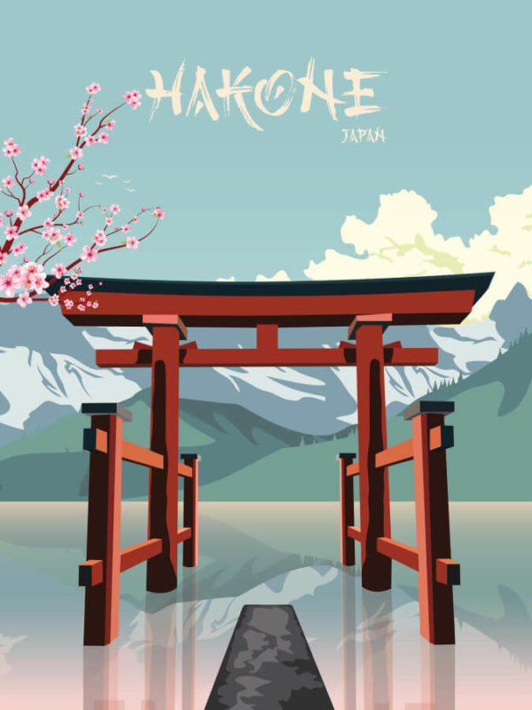 Hakone Poster Cool