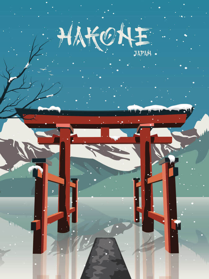 Hakone Poster