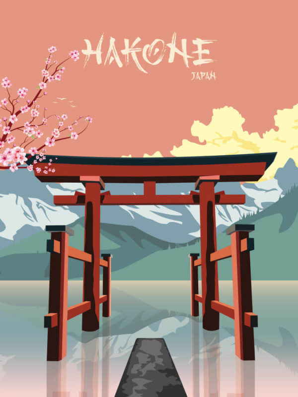 Hakone Poster Warm