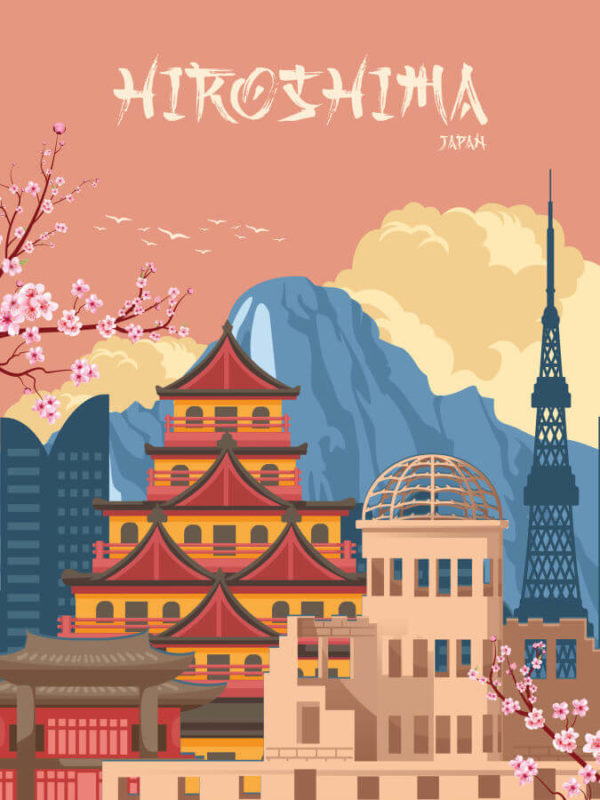 Hiroshima Poster Warm