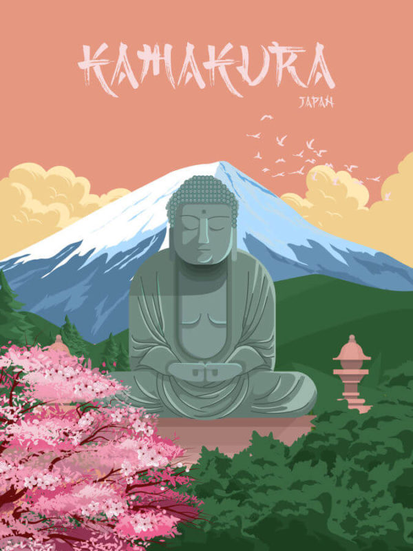 Kamakura Poster Warm