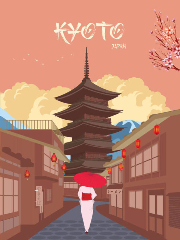 Kyoto Poster Warm