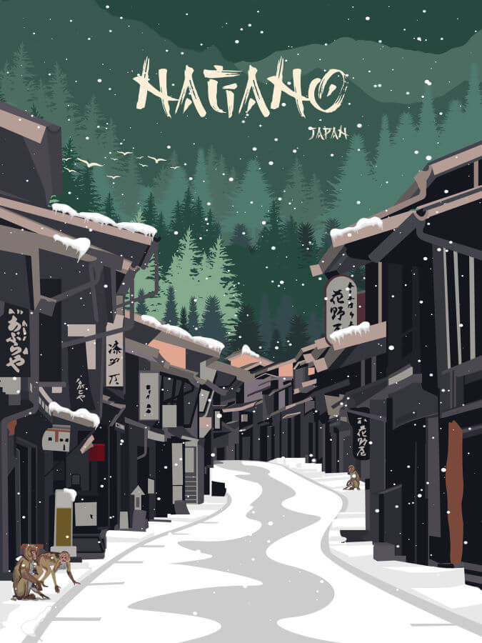 Nagano Poster