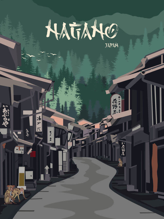 Nagano Poster Warm