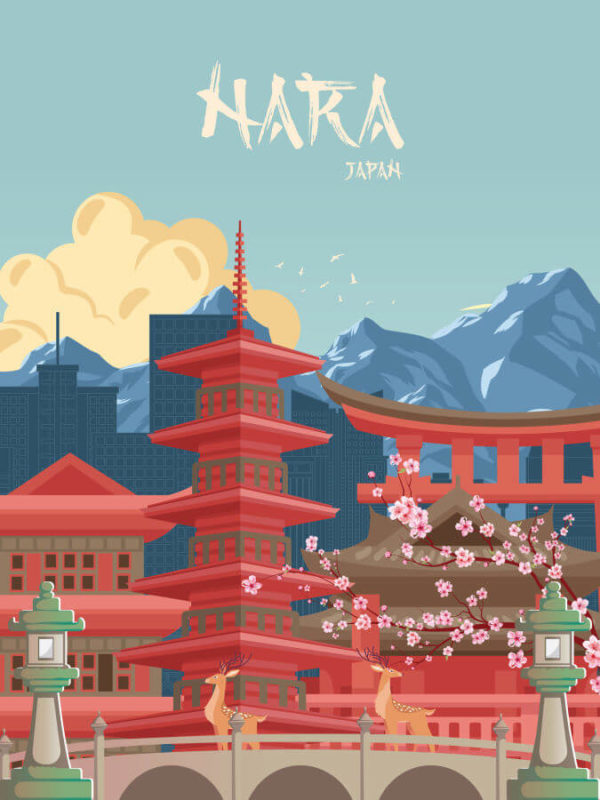 Nara Poster Cool