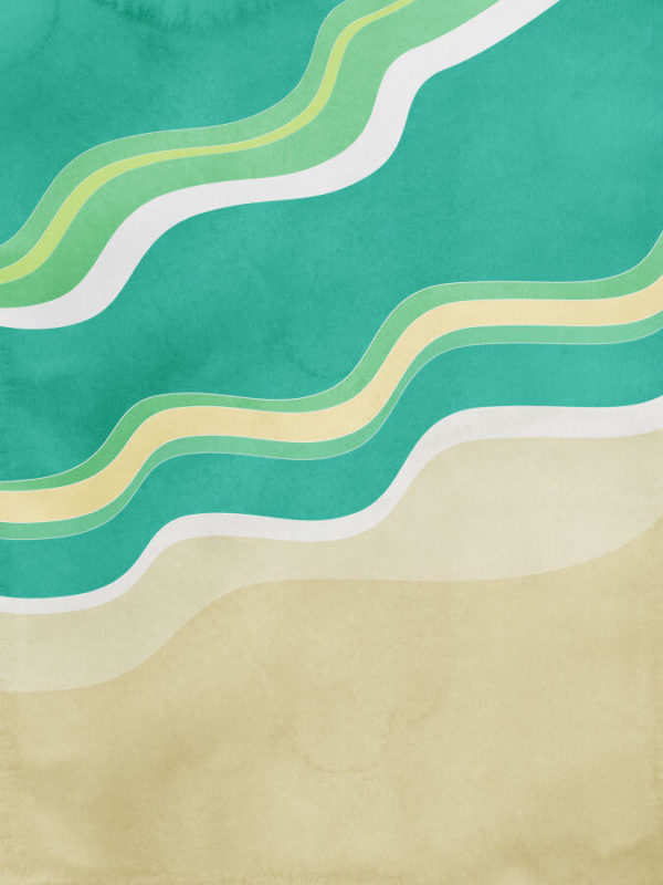 Sand Wave Original Abstract Poster