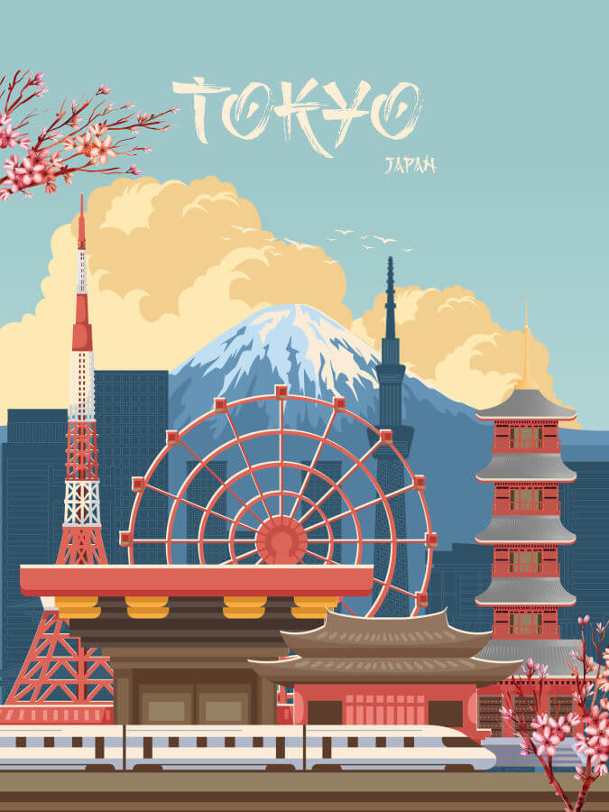 Tokyo Poster Cool