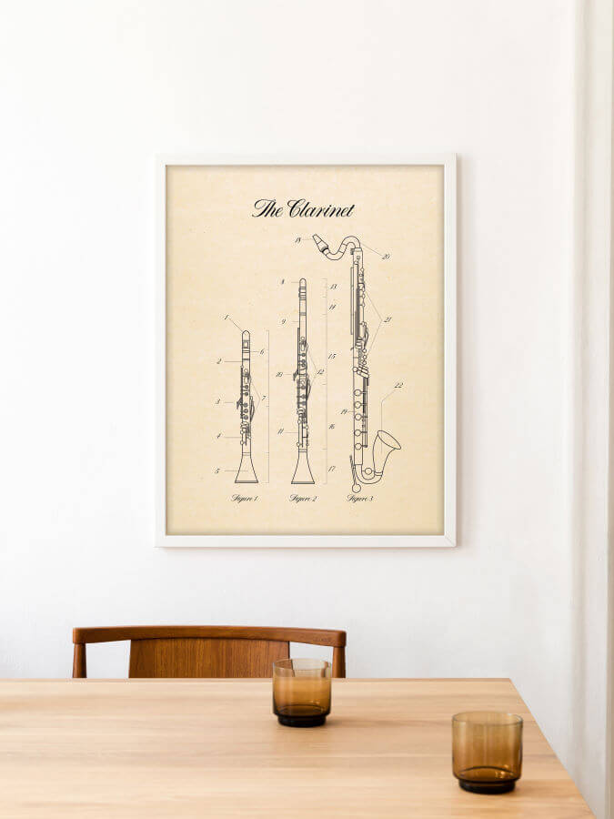 Clarinet Poster Paper